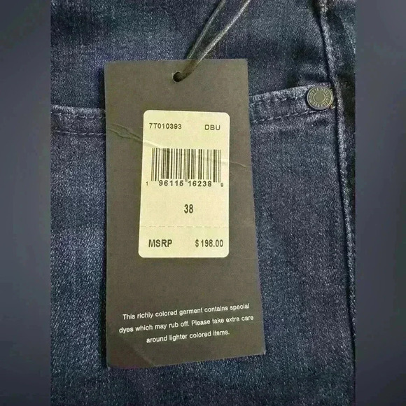 NWT Men’s 7 For All Mankind Paxtyn Luxe Performance Skinny Fit Western Jeans - Picture 8 of 14